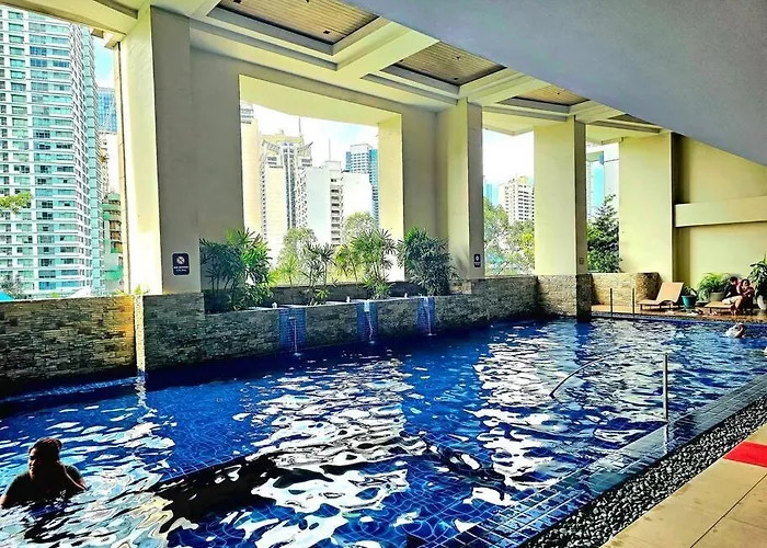 Kl Tower Residences In Makati Near Greenbelt, 1 Bedroom 100mbps Wi-fi *